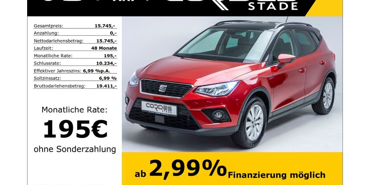 Seat Arona 46.626 km 15.445 &euro; Stade 21680