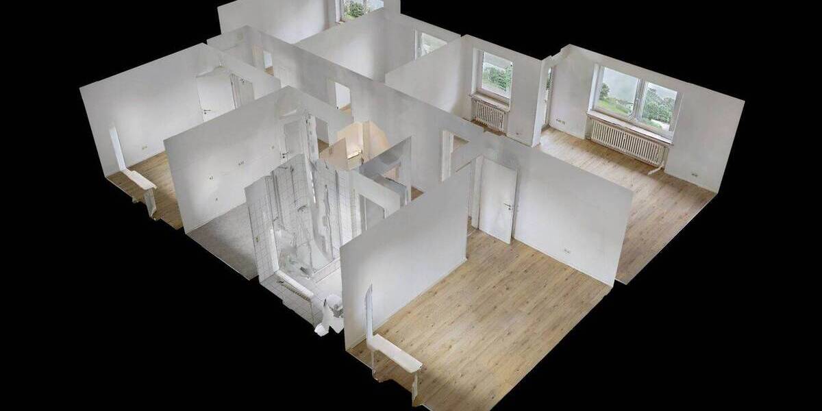 Etagenwohnung Bückeburg - 5 Zimmer, 102 m&sup2;, 950&euro; | Angebot:26902492