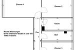 3 Raum Wohnung in Tribsees zimmer