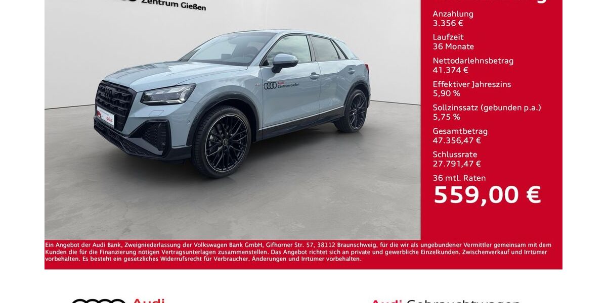 Audi Q2 6.000 km 44.730 &euro; Giessen 35394