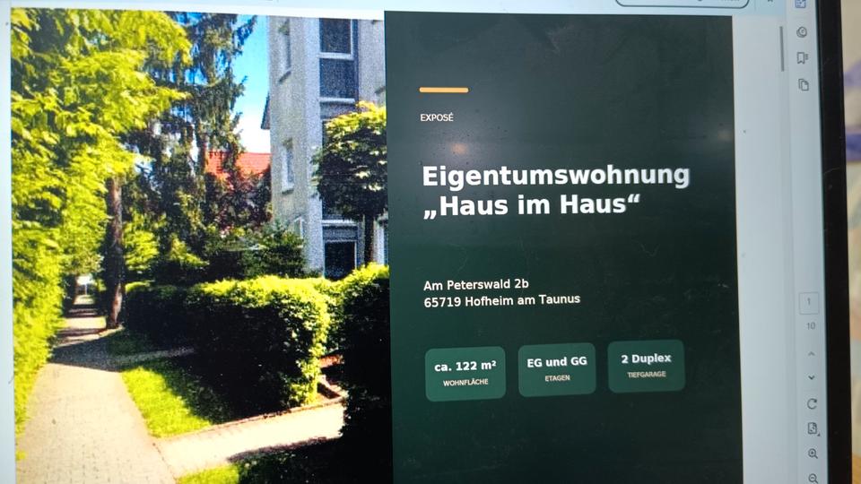 Etagenwohnung Hofheim am Taunus - 5 Zimmer, 122 m&sup2;, 854.000&euro; | Angebot:26817612