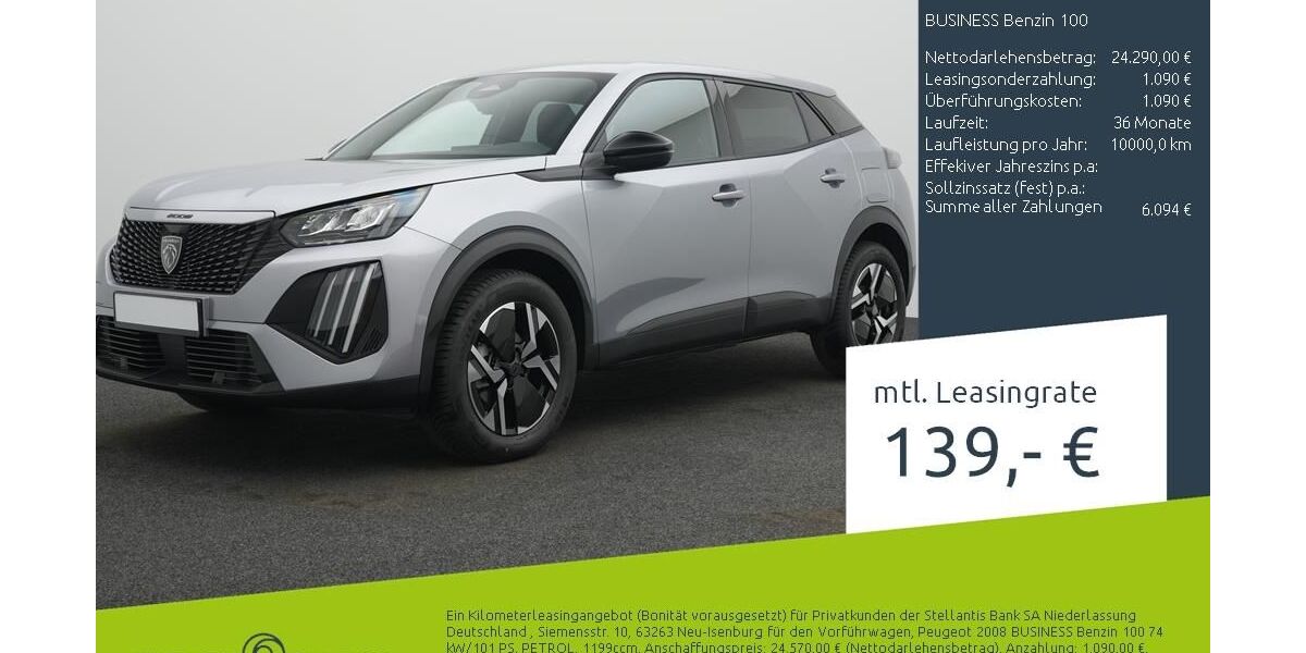 Peugeot 2008 6.195 km 24.290 &euro; Bocholt 46395