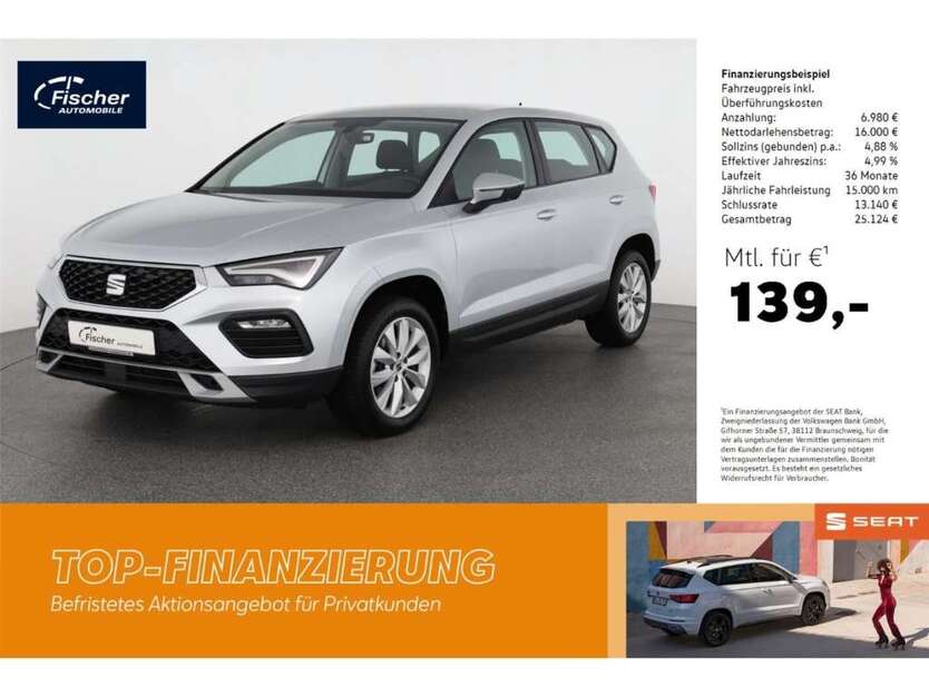 Seat Ateca 24.814 km 22.980 € Neumarkt 92318