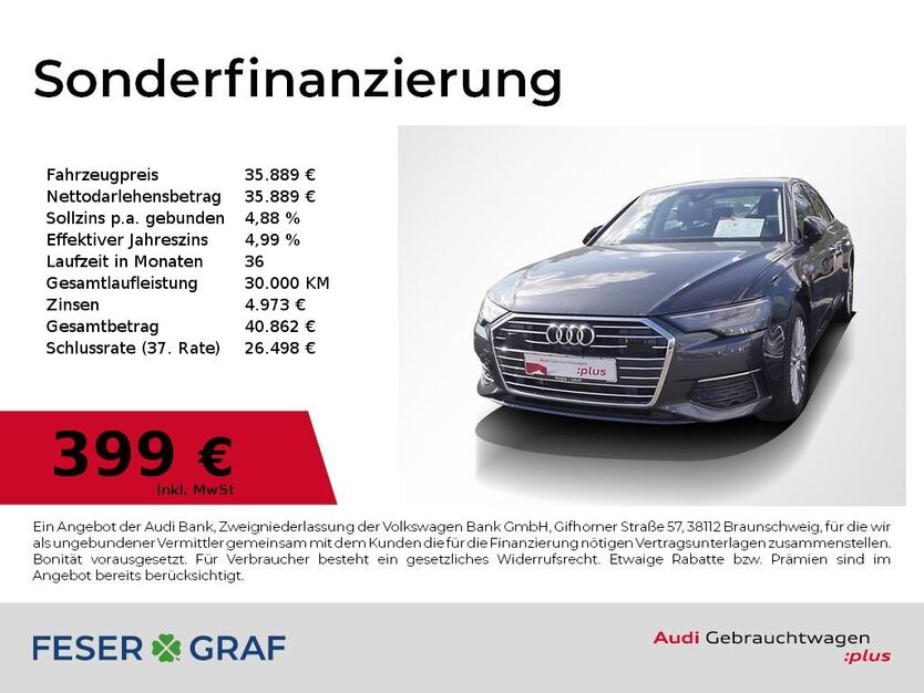 Audi A6 12.017 km 35.440 € Lauf an der Pegnitz 91207