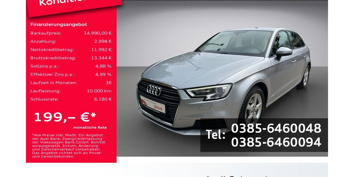 Audi A3 86.800 km 14.990 &euro; Schwerin 19061