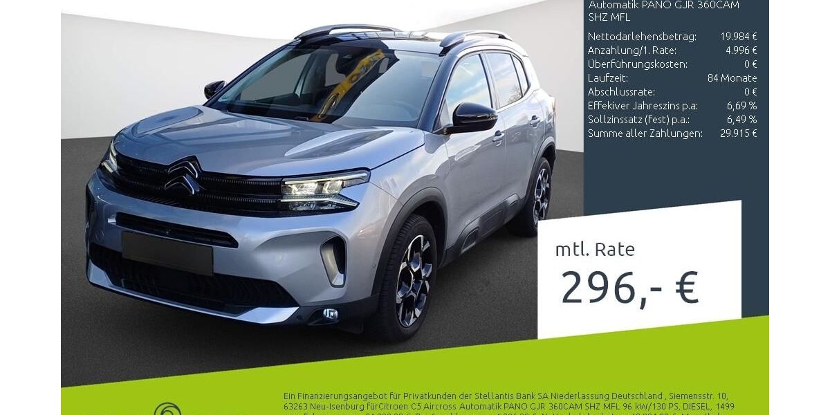 Citroen C5 Aircross 44.816 km 24.980 &euro; Borken 46325