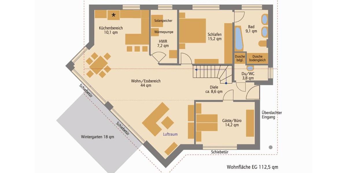 Einfamilienhaus Lüneburg Goseburg-Zeltberg - 5 Zimmer, 153 m&sup2;, 839.000&euro; | Angebot:26312842