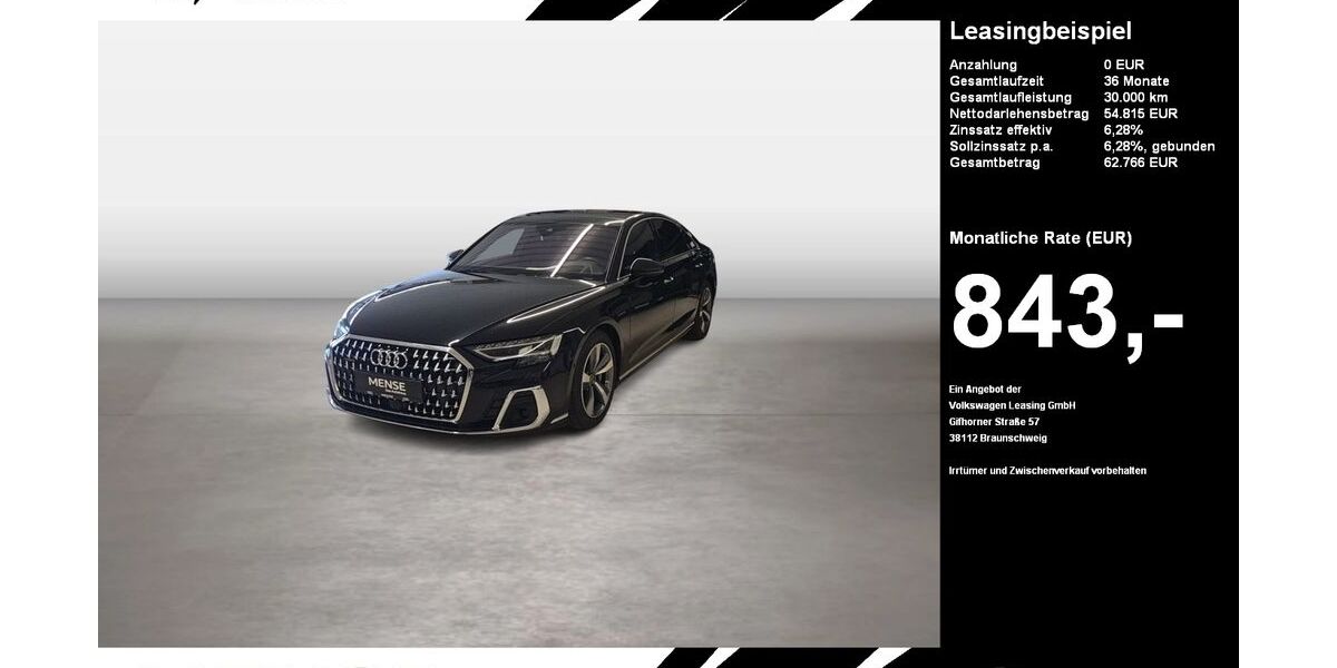 Audi A8 59.800 km 54.815 &euro; Oelde (Stromberg) 59302
