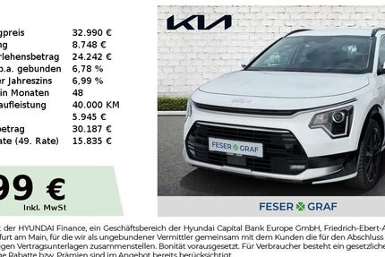 Kia Niro 9.048 km 32.890 &euro; Roth 91154