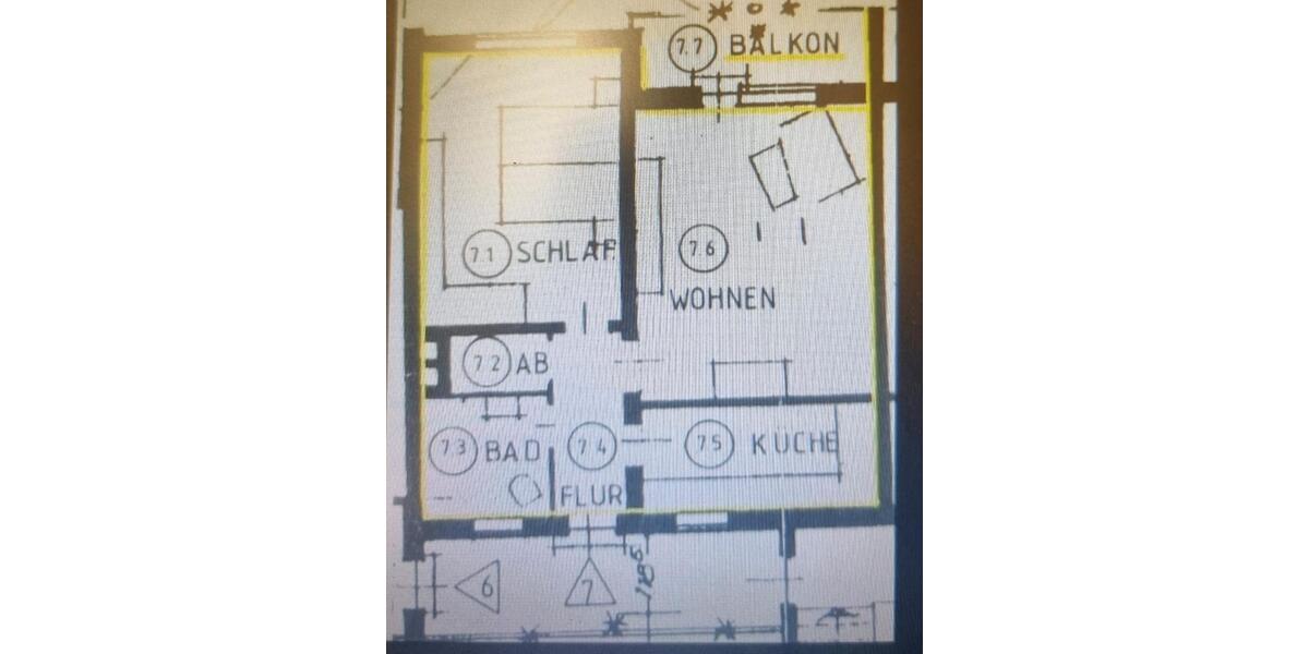 Etagenwohnung Iserlohn Gerlingsen - 1 Zimmer, 66 m&sup2;, 120.000&euro; | Angebot:27146053