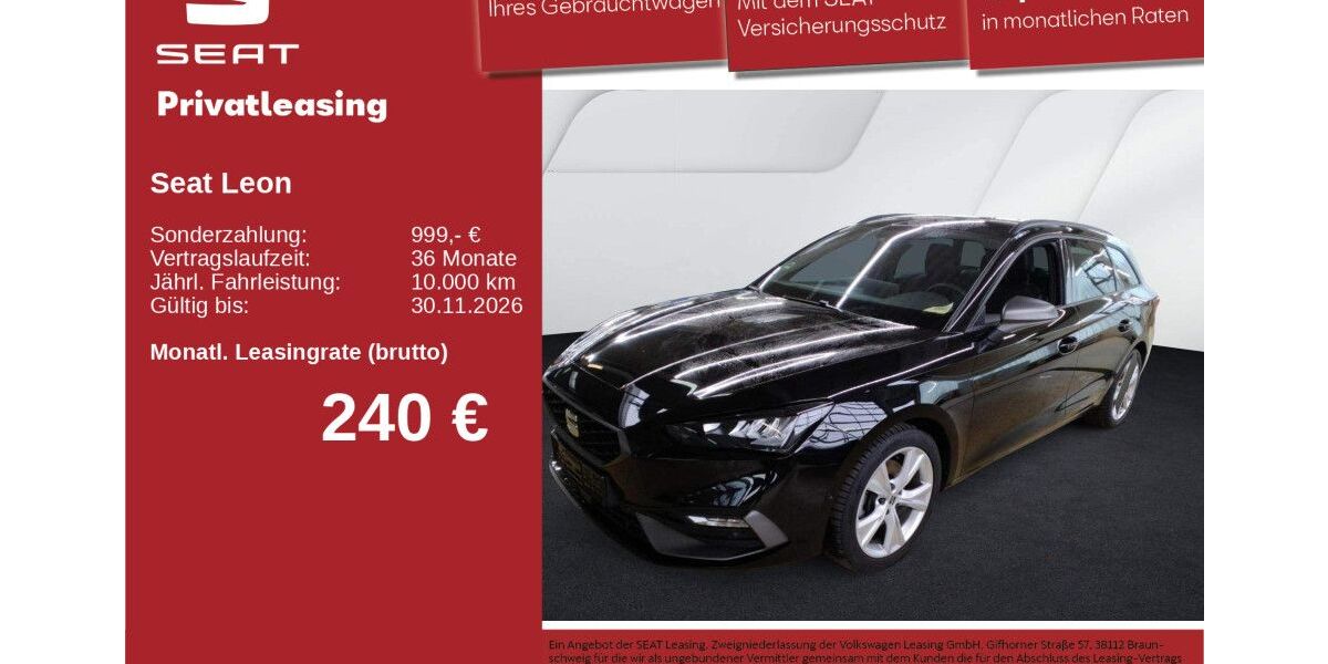 Seat Leon 25.033 km 28.930 &euro; Neu-Ulm 89231
