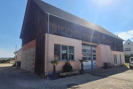 Ausgestattete Werkstatt mit Halle und Büro- HILPOLTSTEIN-Meckenhausen