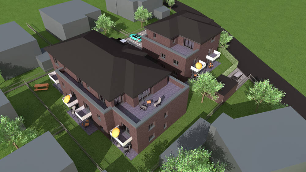 Etagenwohnung Schortens Heidmühle - 2 Zimmer, 69 m&sup2;, 249.000&euro; | Angebot:25730048