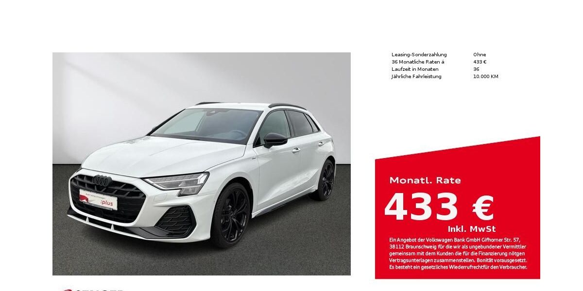 Audi A3 3.403 km 41.680 &euro; Bielefeld 33609