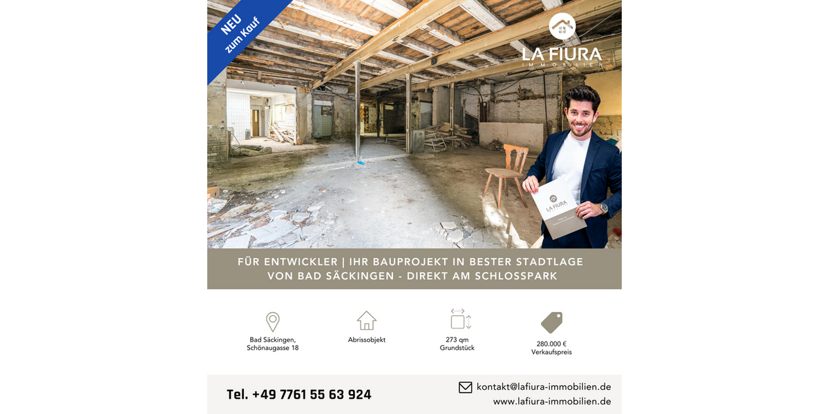 Grundstück zu verkaufen in Bad Säckingen 280.000 € 273 m² zimmer