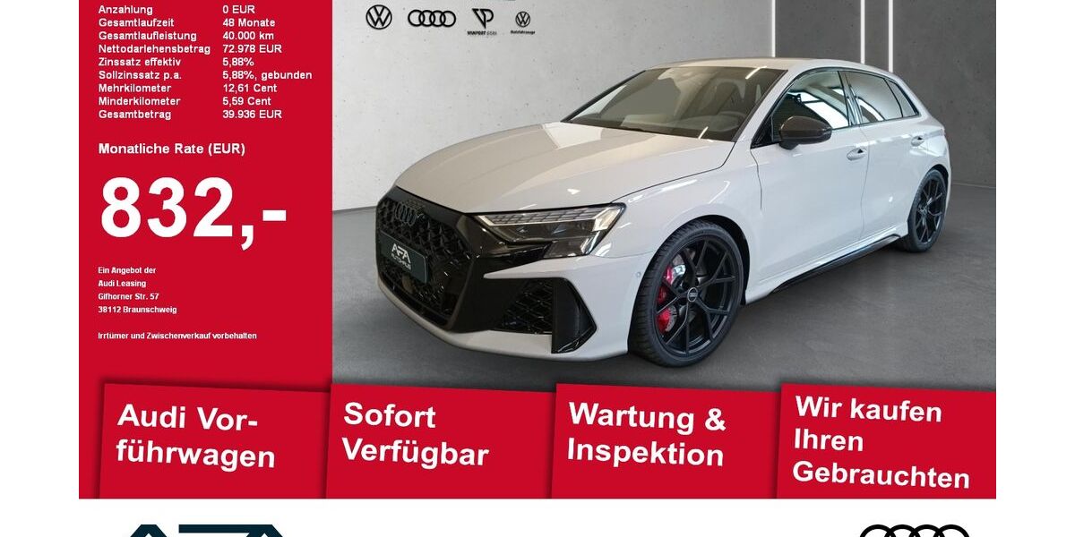 Audi RS3 4.326 km 68.541 &euro; Gera 07546