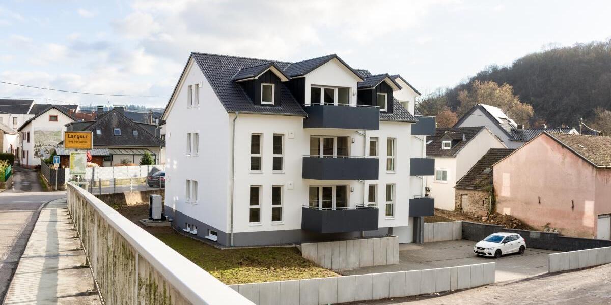 Modernes Wohnen mit herrlichem Blick auf die Sauer in Langsur - Nähe Wasserbillig - Etagenwohnung Langsur | Angebot:24286505