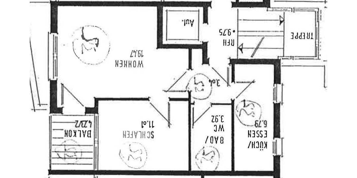 Etagenwohnung Dresden Pieschen-Nord/Trachenberge - 2 Zimmer, 50 m&sup2;, 150.000&euro; | Angebot:26293106