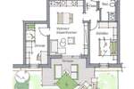 Etagenwohnung Nürnberg Kornburg - 3 Zimmer, 74 m&sup2;, 381.983&euro; | Angebot:26345722