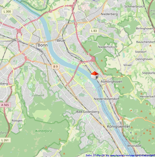 3-Zimmerwohnung im Herzen von Bonn- Oberkassel! - 3- Bonn / Oberkassel Oberkassel | Angebot:24531985