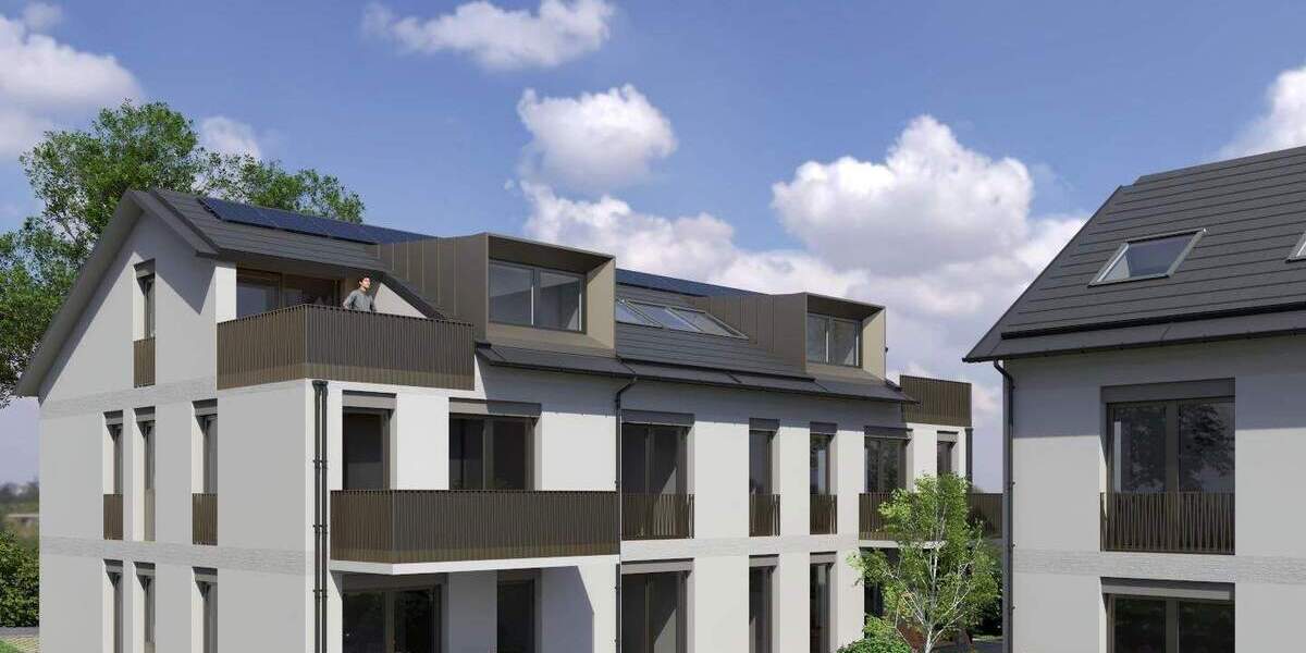 Neubau 3-Zimmer Dachgeschoss-Wohnung in ruhiger Lage in Grafing b. München 3 zimmer