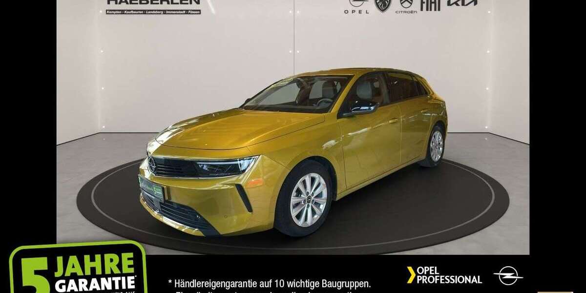 Opel Astra 27.100 km 17.950 &euro; Füssen 87629