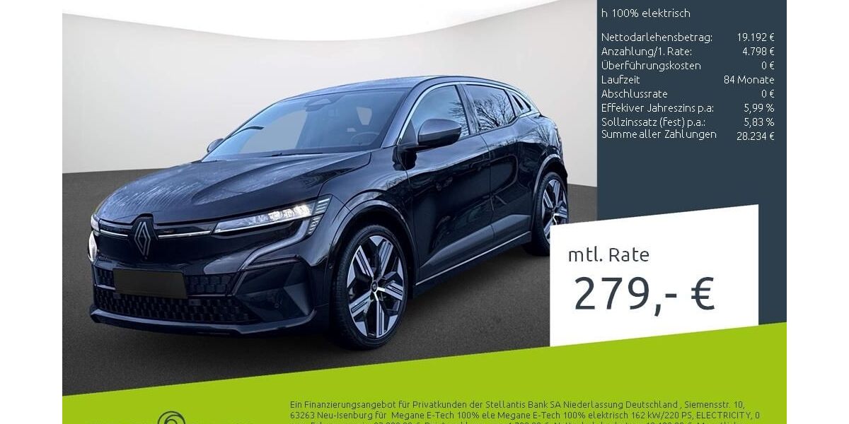 Renault Megane 57.233 km 23.470 &euro; Münster - Amelsbüren 48163