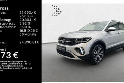 VW T-Cross 17.309 km 22.460 € Kelkheim 65779