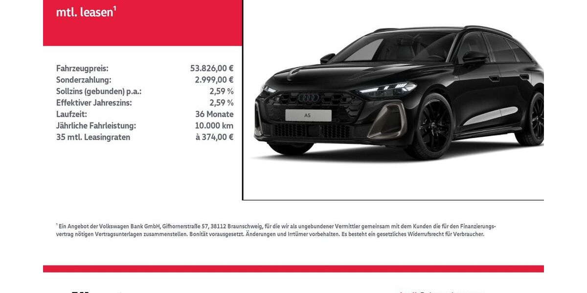 Audi A5 27.977 km 53.826 &euro; Nordhausen 99734