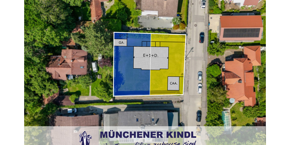 • GRUNDSTÜCK FÜR EINE DOPPELHAUSHÄLFTE IN GAUTING • zimmer