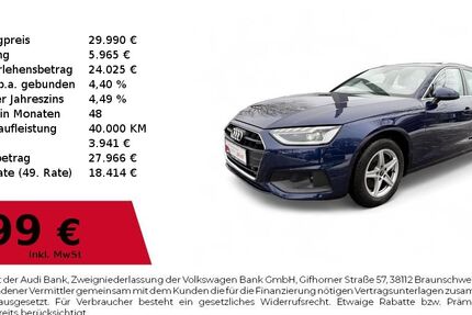 Audi A4 57.139 km 27.290 &euro; Dessau-Roßlau 06844