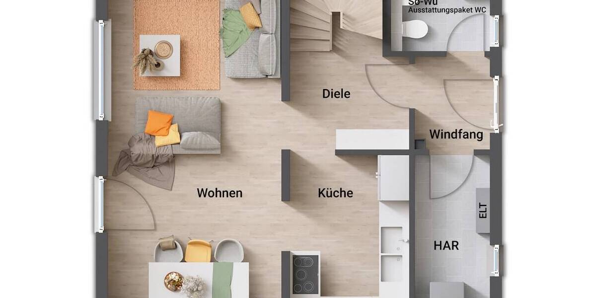Einfamilienhaus Detmold Heidenoldendorf - 4 Zimmer, 103 m&sup2;, 350.000&euro; | Angebot:26572802