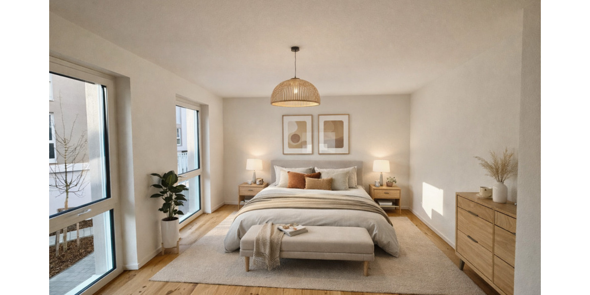 Tag der offenen Tür - Freitag, 30.01. von 15-17 Uhr, Alleestr. 19, KL - 3 Zi.-Neubau-Wohnung 3 zimmer