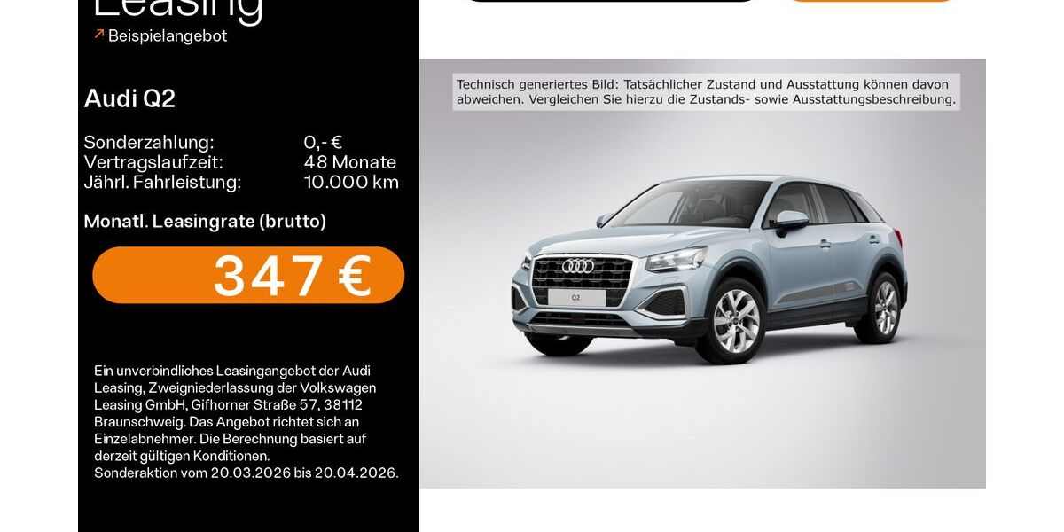Audi Q2 4.784 km 33.880 &euro; Lichtenfels 96215