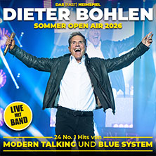 Dieter Bohlen Live mit Band - Das (fast) Heimspiel - Sommer Open Air 2026 21.08.2026 Freilichtbühne Wiesmoor