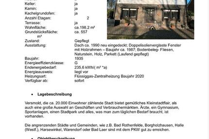 Wohnhaus Versmold Loxten Hen Nr 01707361213 5 zimmer