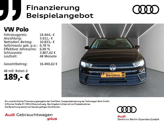 VW Polo 38.799 km 14.444 &euro; Berlin 13581