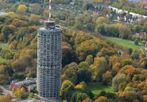 1-Zimmer Appartement im Hotelturm (23. OG Stadtblick)
