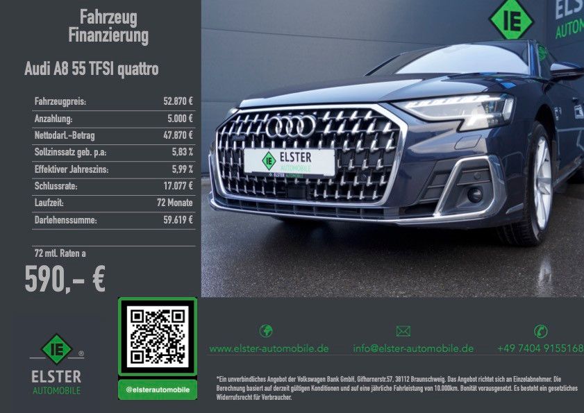 Audi A8 94.777 km 48.580 &euro; Epfendorf 78736