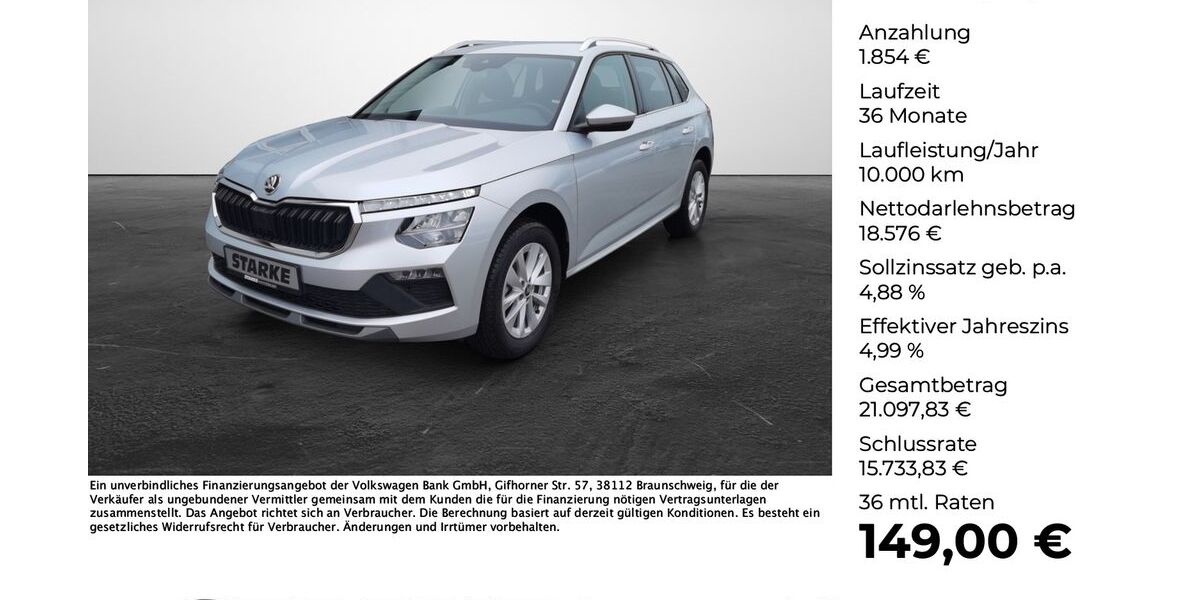 Skoda Kamiq 10.328 km 20.430 &euro; Georgsmarienhütte 49124