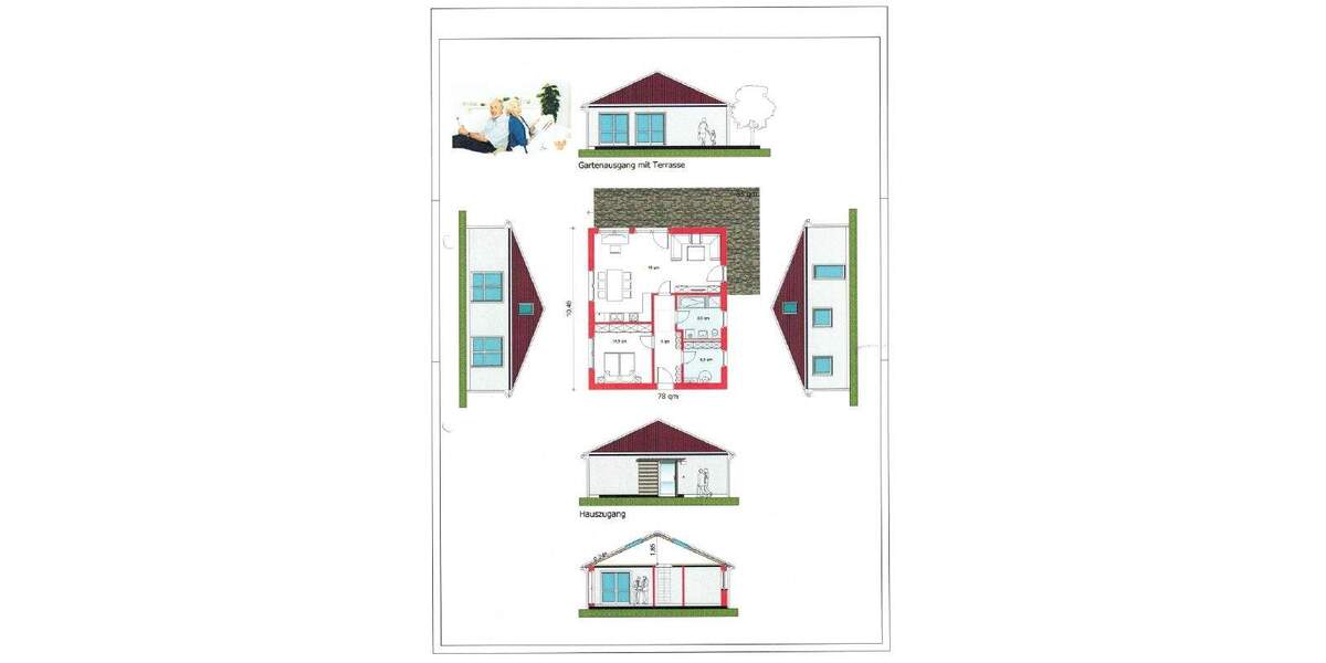 Einfamilienhaus Dippoldiswalde Reichstädt - 3 Zimmer, 80 m&sup2;, 120.000&euro; | Angebot:25866279