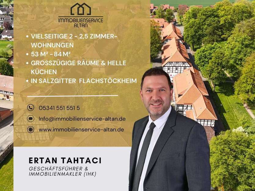Wohnung zum Mieten in Salzgitter 300 € 53 m²