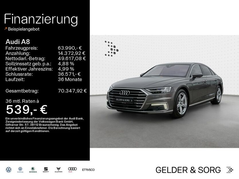 Audi A8 36.904 km 63.990 € Haßfurt 97437