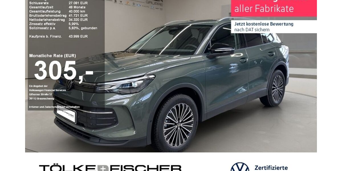 VW Tiguan 1.896 km 43.999 &euro; Krefeld 47805