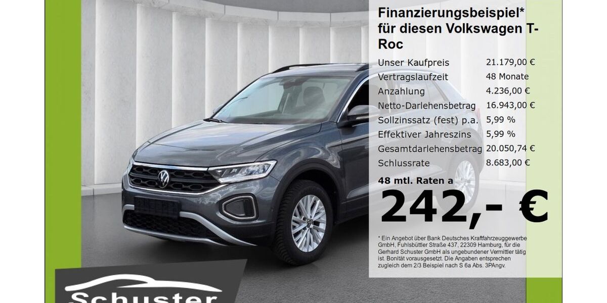 VW T-Roc 13.101 km 21.179 &euro; Ruhstorf 94099