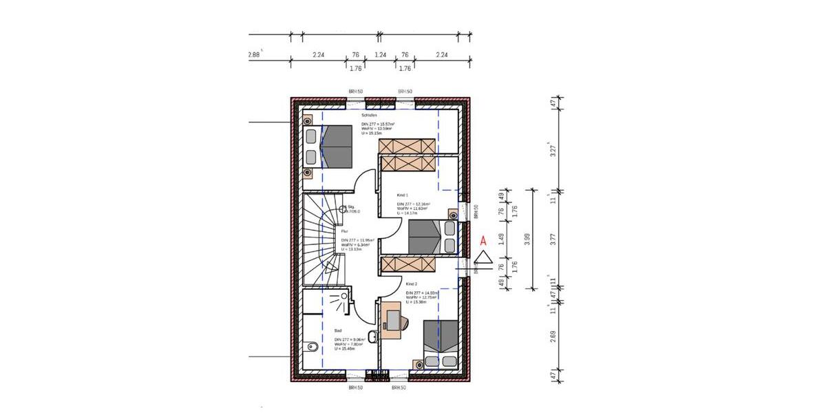 Reihenhaus Papenburg - 4 Zimmer, 127 m&sup2;, 419.000&euro; | Angebot:27083755
