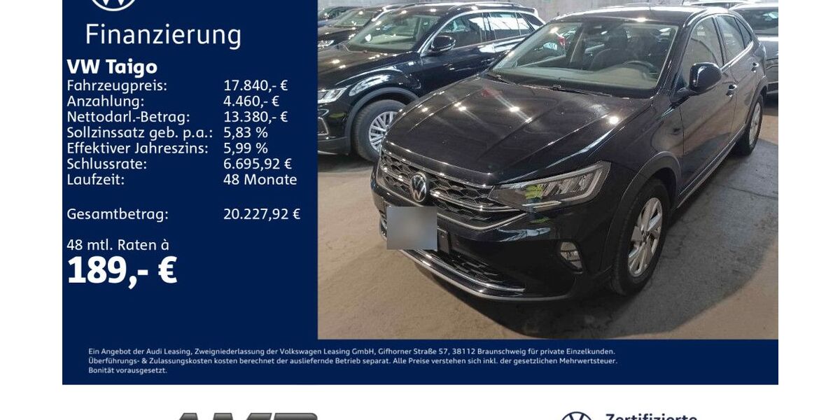 VW Taigo 13.870 km 17.840 &euro; Borna 04552