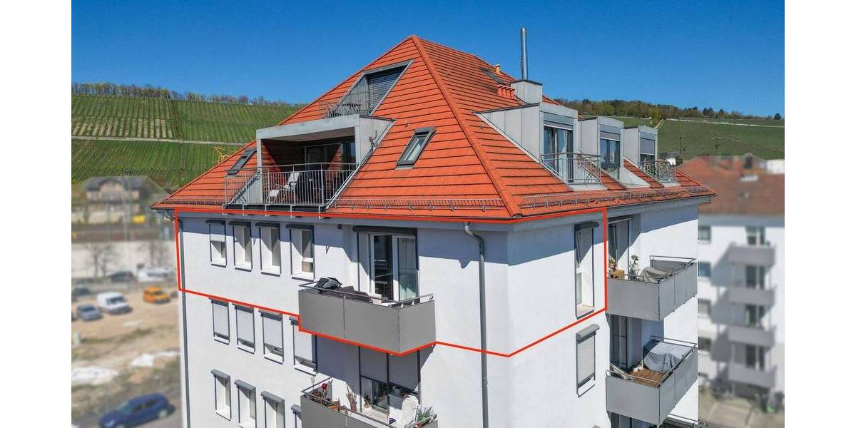 Etagenwohnung Würzburg Altstadt - 3 Zimmer, 90 m&sup2;, 435.000&euro; | Angebot:26359479
