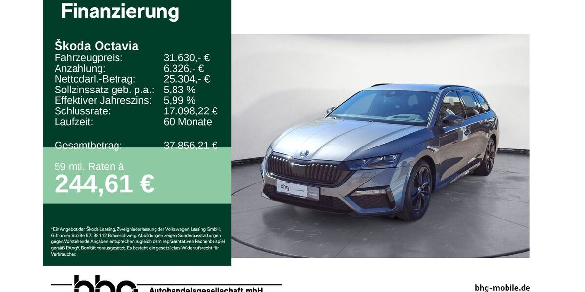 Skoda Octavia 63.187 km 31.630 &euro; Freiburg 79115