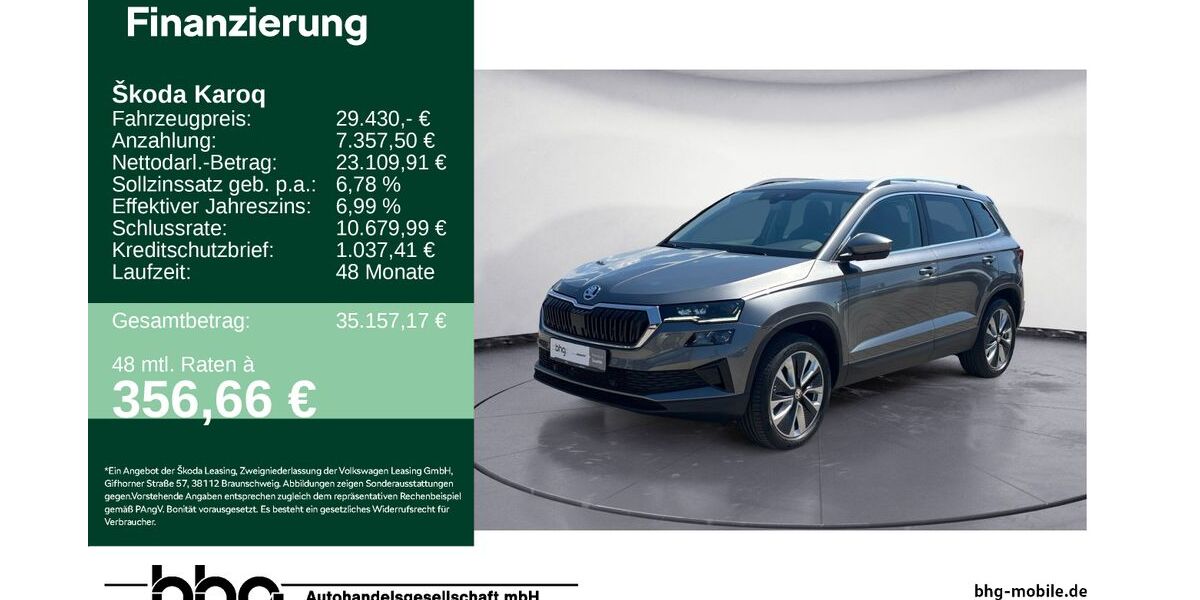 Skoda Karoq 48.032 km 29.430 &euro; Balingen 72336